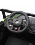 Nichiduta Masinuta electrica de teren pentru copii Off Road UTV Talon i-4WD Green cu telecomandaacumulator 12V2 motoarescaun din pielepornire la buton2 vitezeslow startsuspensiiusbmp3bluetooth