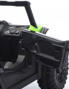 Nichiduta Masinuta electrica de teren pentru copii Off Road UTV Talon i-4WD Green cu telecomandaacumulator 12V2 motoarescaun din pielepornire la buton2 vitezeslow startsuspensiiusbmp3bluetooth