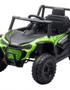 Nichiduta Masinuta electrica de teren pentru copii Off Road UTV Talon i-4WD Green cu telecomandaacumulator 12V2 motoarescaun din pielepornire la buton2 vitezeslow startsuspensiiusbmp3bluetooth