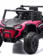 Nichiduta Masinuta electrica de teren pentru copii Off Road UTV Talon i-4WD Pink cu telecomandaacumulator 12V2 motoarescaun din pielepornire la buton2 vitezeslow startsuspensiiusbmp3bluetooth