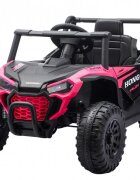 Nichiduta Masinuta electrica de teren pentru copii Off Road UTV Talon i-4WD Pink cu telecomandaacumulator 12V2 motoarescaun din pielepornire la buton2 vitezeslow startsuspensiiusbmp3bluetooth