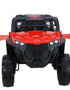 Nichiduta Masinuta electrica de teren pentru copii Sport Red cu telecomanda 2.4GRoti rezistente din plasticFunctie Swing Lumini LEDUSBMP3Cantece si povesti in limba englezaFunctie Slow startCentura de siguranta