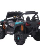 Nichiduta Masinuta electrica de teren pentru copii UTV Off Road Lake Green cu telecomanda 2.4Gacumulator 12V4.5Ahdoua motoare x 35wfaruri si proiectoare led functionaleusi cu deschidereroti robustefunctie swing