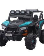 Nichiduta Masinuta electrica de teren pentru copii UTV Off Road Lake Green cu telecomanda 2.4Gacumulator 12V4.5Ahdoua motoare x 35wfaruri si proiectoare led functionaleusi cu deschidereroti robustefunctie swing