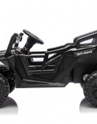 Nichiduta Masinuta electrica Off Road UTV Black cu telecomanda 2.4Gacumulator 12V4.5Ahdoua motoarex35Wslow startroti robuste cu rulmentsuspensiiusi cu deschiderebluetooth
