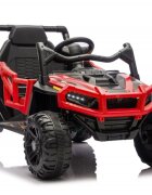 Nichiduta Masinuta electrica Off Road UTV Red cu telecomanda 2.4Gacumulator 12V4.5Ahdoua motoarex35Wslow startroti robuste cu rulmentsuspensiiusi cu deschiderebluetooth