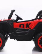 Nichiduta Masinuta electrica pentru 2 copii Off Road 4x4 Redacumulator 12V4.5Ahroti eva cu rulment telecomanda 2.4Glumini ledfunctie slow startunitate audio cu usb si mp3
