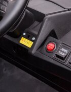 Nichiduta Masinuta electrica pentru 2 copii UTV Racing Black 12Vtelecomanda 2.4Gusi cu deschiderefaruri ledpornire la butonmuzicacentura de sigurantaslow startcapota realista cu deschidere