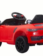 Nichiduta Masinuta electrica pentru copii 90W cu telecomanda lumini si sunete 2 motoare frana automata si panou audio Red