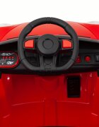 Nichiduta Masinuta electrica pentru copii 90W cu telecomanda lumini si sunete 2 motoare frana automata si panou audio Red