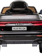 Nichiduta Masinuta electrica pentru copii Audi RS Q8 Black 70W cu echipare premiumacumulator 12V7Ah detasabilscaun pieleroti din cauciuc evaoglinzi retrovizoaresuspensiilumini ledradio mp3 playerusbsarcina maxima 25 kg