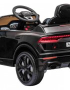 Nichiduta Masinuta electrica pentru copii Audi RS Q8 Black 70W cu echipare premiumacumulator 12V7Ah detasabilscaun pieleroti din cauciuc evaoglinzi retrovizoaresuspensiilumini ledradio mp3 playerusbsarcina maxima 25 kg
