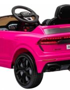 Nichiduta Masinuta electrica pentru copii Audi RS Q8 Pink 70W cu echipare premiumacumulator 12V7Ah detasabilscaun pieleroti din cauciuc evaoglinzi retrovizoaresuspensiilumini ledradio mp3 playerusbsarcina maxima 25 kg