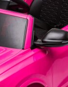 Nichiduta Masinuta electrica pentru copii Audi RS Q8 Pink 70W cu echipare premiumacumulator 12V7Ah detasabilscaun pieleroti din cauciuc evaoglinzi retrovizoaresuspensiilumini ledradio mp3 playerusbsarcina maxima 25 kg