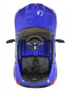 Nichiduta Masinuta electrica pentru copii BMW M4 Painted Blue 12V 90W cu echipare premium deschidere usi si licenta panou audio roti din spuma Eva pornire la buton lumini si telecomanda