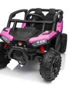Nichiduta Masinuta electrica pentru copii Buggy Sports Pink 12Vcu telecomanda 2.4Gusi cu deschidere2 motoarelumini ledroti robusteslow startmp3usb