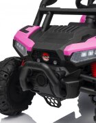 Nichiduta Masinuta electrica pentru copii Buggy Sports Pink 12Vcu telecomanda 2.4Gusi cu deschidere2 motoarelumini ledroti robusteslow startmp3usb