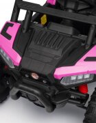 Nichiduta Masinuta electrica pentru copii Buggy Sports Pink 12Vcu telecomanda 2.4Gusi cu deschidere2 motoarelumini ledroti robusteslow startmp3usb