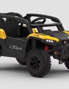 Nichiduta Masinuta electrica pentru copii Buggy Sports Yellow 12Vcu telecomanda 2.4Gusi cu deschidere2 motoarelumini ledroti robusteslow startmp3usb