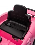 Nichiduta Masinuta electrica pentru copii cu licenta Porsche RUF-CTR3 Roz 12Vechipare Premiumtelecomanda 24G2 motoarex39wroti EVAscaun din pielesuspensiiusi cu deschiderelumini LEDmuzicaeleron