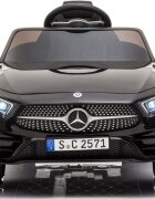 Nichiduta Masinuta electrica pentru copii Mercedes CLS350 Black 12V 60Wtelecomandaunitate audio cu display si slot card usi cu deschiderefaruri led