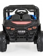 Nichiduta Masinuta electrica pentru copii Moni Fast UTV Painting Bluemotoare 2x35Wacumulator 12V7Ahtelecomanda 24Gfunctie balansarepornire la butonunitate audio cu USBMP3centura sigurantadeschidere usifaruri cu lumini LED