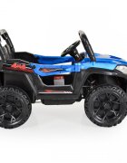 Nichiduta Masinuta electrica pentru copii Moni Fast UTV Painting Bluemotoare 2x35Wacumulator 12V7Ahtelecomanda 24Gfunctie balansarepornire la butonunitate audio cu USBMP3centura sigurantadeschidere usifaruri cu lumini LED
