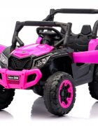 Nichiduta Masinuta electrica pentru copii Off Road Rose Red cu telecomanda 2.4Gacumulator 12V4.5Ah2 motoare lumini led functionale usi cu deschidere roti robuste pornire la buton