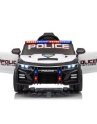 Nichiduta Masinuta electrica pentru copii Police Agency 24Vtelecomanda 2.4Gscaun din piele2 motoarefaruri led si lumini girofar politie muzicasuspensii