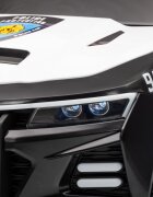 Nichiduta Masinuta electrica pentru copii Police Agency 24Vtelecomanda 2.4Gscaun din piele2 motoarefaruri led si lumini girofar politie muzicasuspensii