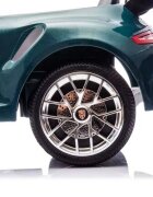Nichiduta Masinuta electrica pentru copii Porsche RUF CTR3 Dark Green 70w cu licentaechipare premiumroti EVAscaun din pieleoglinzi retrovizoarelumini LEDmuzicabluetoothUSBsuspensiicod QR video asamblareafisaj baterieEleron
