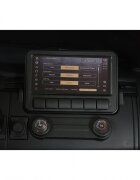 Nichiduta Masinuta electrica pentru copii Range Rover Painted Red 24V 480W cu 2 locuri si echipare Premium panou audio lumini roti din spuma Eva Oglinzi retrovizoare si scaun din piele