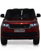 Nichiduta Masinuta electrica pentru copii Range Rover Painted Red 24V 480W cu 2 locuri si echipare Premium panou audio lumini roti din spuma Eva Oglinzi retrovizoare si scaun din piele