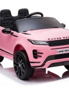 Nichiduta Masinuta electrica pentru copii Range Rover Pink 12V 70W cu scaun piele si roti EVA scaun piele si roti eva centuri siguranta mufa mp3 slot usb functie slow start telecomanda