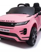 Nichiduta Masinuta electrica pentru copii Range Rover Pink 12V 70W cu scaun piele si roti EVA scaun piele si roti eva centuri siguranta mufa mp3 slot usb functie slow start telecomanda
