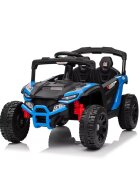 Nichiduta Masinuta electrica pentru copii Sport Speed Blue 12V cu telecomanda 2.4Gmotoare 2x35wlumini ledusi cu deschidereslow startroti robuste din plastic cu suspensii pe spate