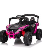 Nichiduta Masinuta electrica pentru copii Sport Speed Pink 12V cu telecomanda 2.4Gmotoare 2x35wlumini ledusi cu deschidereslow startroti robuste din plastic cu suspensii pe spate