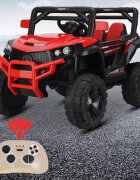 Nichiduta Masinuta electrica pentru copii Sport Super Car Red 70W cu telecomanda lumini Usb si Mp3 slow start oglinzi retrovizoare suspensii si centura siguranta