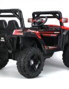 Nichiduta Masinuta electrica pentru copii Sport Super Car Red 70W cu telecomanda lumini Usb si Mp3 slow start oglinzi retrovizoare suspensii si centura siguranta