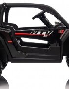 Nichiduta Masinuta electrica pentru copii Sport UTV KCK Black 4x4Telecomanda 2.4GAcumulator 24V 7Ah4x4 400wRoti din cauciuc EVAScaun din pieleSuspensiiFaruri cu lumini LEDMufa USBMP3BluetoothCentura siguranta