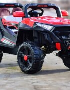 Nichiduta Masinuta electrica pentru copii Super Car Red 12V 70W cu telecomanda scaun din piele functii muzicale slow start Usb si lumini