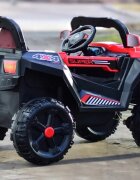 Nichiduta Masinuta electrica pentru copii Super Car Red 12V 70W cu telecomanda scaun din piele functii muzicale slow start Usb si lumini