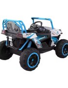 Nichiduta Masinuta electrica pentru copii Super Speed Blue 12V4.5Ah70W deschidere usi suspensii fataspate scaun piele muzica sunete telecomanda Usb si luminifunctie swing