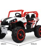 Nichiduta Masinuta electrica pentru copii Super Speed Red 12V4.5Ah70W deschidere usi suspensii fataspate scaun piele muzica sunete telecomanda Usb si luminifunctie swing