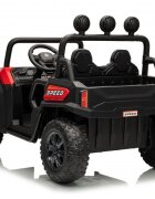 Nichiduta Masinuta electrica pentru copii UTV Max Speed Red 4x4 cu telecomandaacumulator 24Vfaruri ledRoll bar cu proiectoare ledroti robusteportbagaj