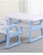 Nichiduta Masuta de studiu cu scaunel School Blue