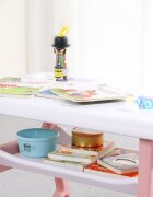 Nichiduta Masuta de studiu cu scaunel School Pink
