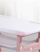 Nichiduta Masuta de studiu cu scaunel School Pink