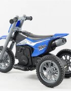 Nichiduta Motocicleta electrica pentru copii 35W Moto Blue cu pornire la buton si lumini