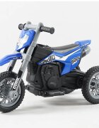 Nichiduta Motocicleta electrica pentru copii 35W Moto Blue cu pornire la buton si lumini
